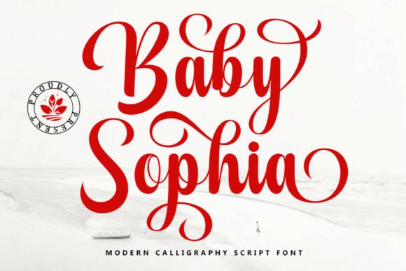 Baby Sophia: The Elegant Script Font for Every Creative Project