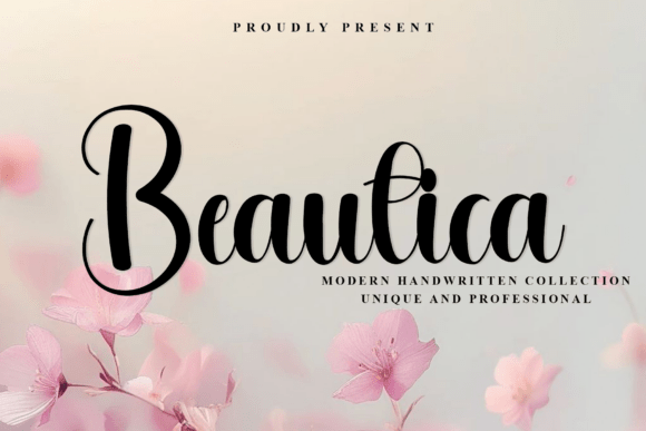 Beautica: The Signature Font for Elegant Branding