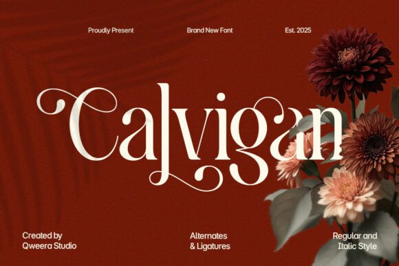 Calvigan: A Modern Serif for Elegant Branding