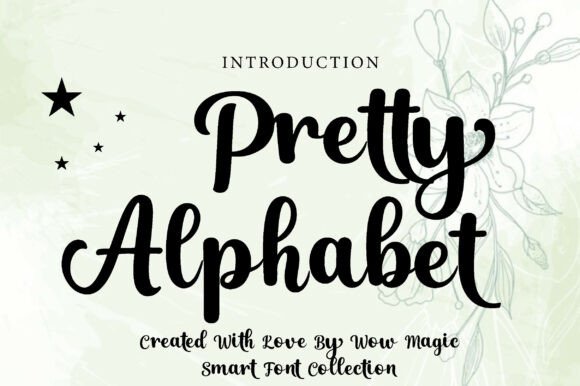 Discover the Grace of Pretty Alphabet for Your Designs
