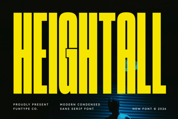 Heightall: The Bold Typeface for High-Impact Visuals