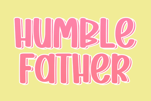 Humble Father: The Script Font with Soulful Elegance