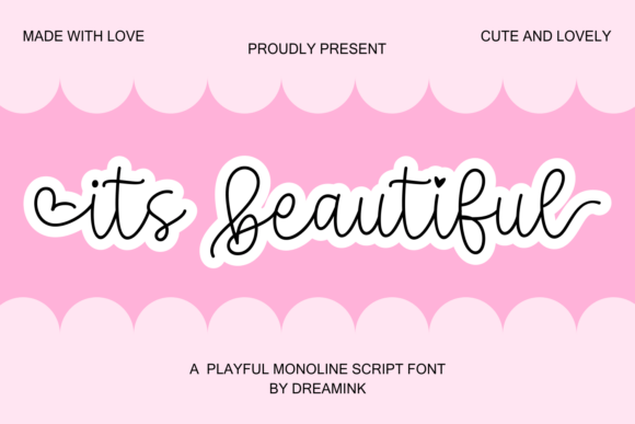 It’s Beautiful: A Typeface That Feels Like a Handwritten Note