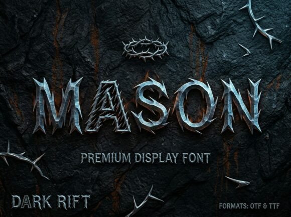 Mason: The Blackletter Font That Commands Attention