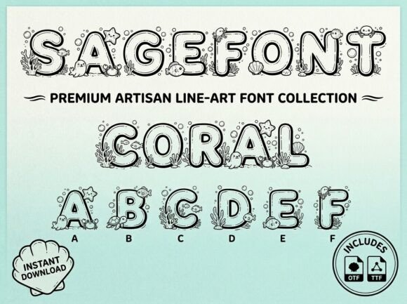 Sagefont: Dive into a World of Whimsical Typography