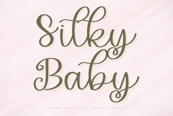 Silky Baby: The Font That Brings Sweet Elegance to Your Designs