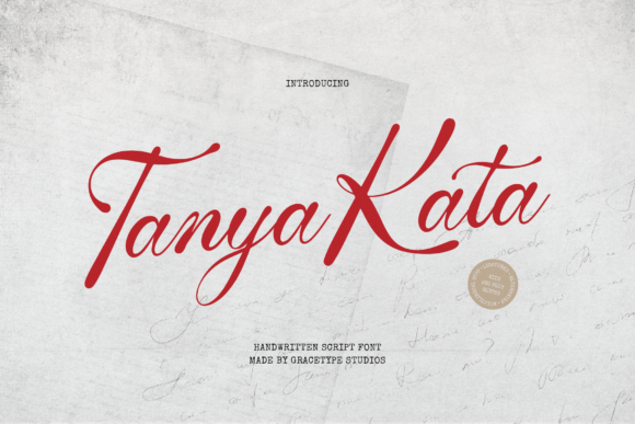 Tanya Kata: The Handwritten Script for Authentic Branding