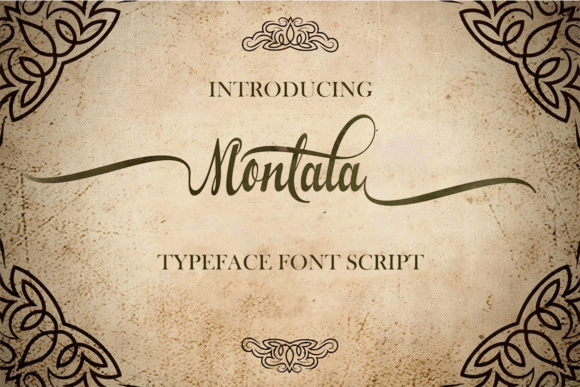 The Architectural Elegance of the Montala Script Typeface