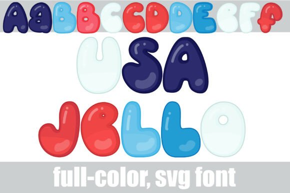 USA Jello: A Sweet Slice of Retro Typography