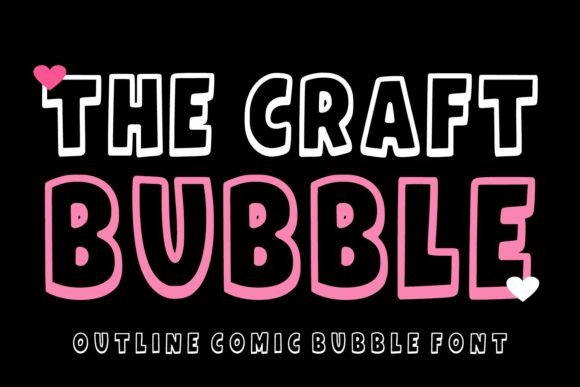 Why The Craft Bubble Font Brings Instant Joy to Your Designs